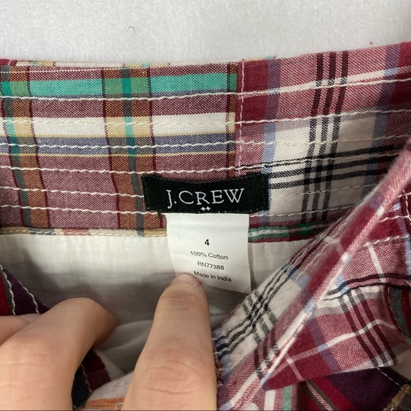 Vintage J. Crew Plaid Dress - Picture 6 of 7